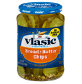 Vlasic Bread and Butter Pickles,  Pickle Chips - 710ml. 