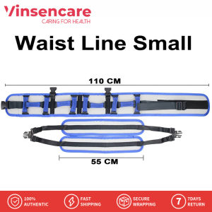Vinsencare Walking Belt Rehabilitation Auxiliary Belt Leg Loops Nursing Safety Gait Assist Hold Paralysed Elderly Stroke Patient Care Rehabilitation Belt Get Up Belt Shift Walking Aid Protection