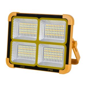 GUDAN Plastic Portable LED Work Light with Battery Indicator Bright Emergency Survival Lights LED Camping Lamp COB Floodlight Tent Camping Lantern Outdoor