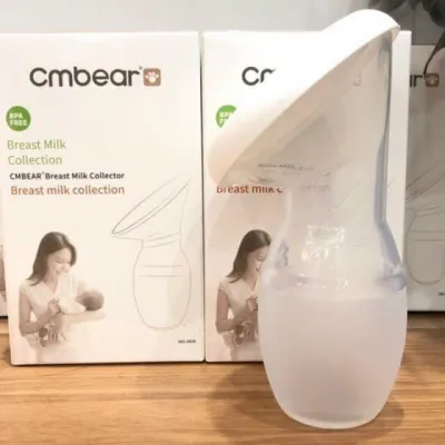 Cốc/ Phễu hứng sữa silicon CMBear - Phễu hứng sữa Mollicao cấp an toàn tiện lợi cho mẹ
