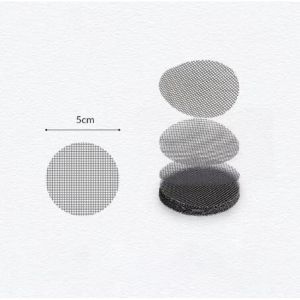 50 miếng lót lưới lỗ chậu tấm lót lỗ thoát nước tròn tấm lót chậu cây cảnh ngăn ngừa mất đất