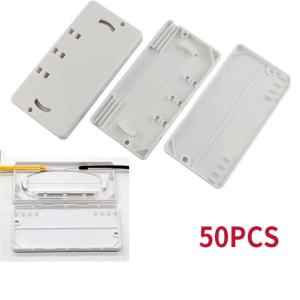 【24h Ship】50 PCS 2 In 2 Outlet Fiber Protection Box for Fiber Heat Shrink Tube Sleeves 2-Core Joint Tray