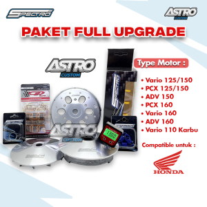 Full Spek CVT Upgrade Honda ADV 150 PCX 150 Lokal Astro Speed Racing Spectro