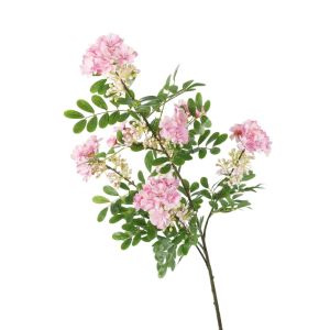 MAOMEI STUDIO Hoa giả Cây hoa tháp nhân tạo Cảm giác chân thật Lá Xanh Cành hoa giả Trang trí bình hoa tự làm Thực tế Mô phỏng Michelia Figo Trang trí phòng khách gia đình