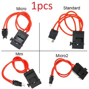 1 dây cầu chì hộp nối dài ổ cắm 16AWG dài 23cm không kèm cầu chì (Micro / Mini)