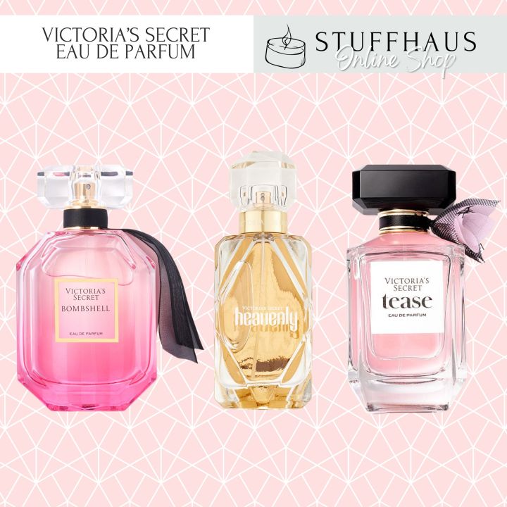 Victoria's Secret EAU DE PARFUM BOMBSHELL TEASE BOMBSHELL GOLD HEAVENLY  Lazada PH