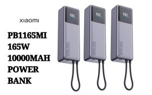 Pin sạc dự phòng dung lượng 10000mAh Type C PD QC 3.0 165W Xiaomi PB1165MI kèm Cáp Type C