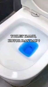 Pengharum Kamar Mandi WC Cleaner Pembersih Penghilang Bau Kloset Toilet Tahan Lama dan Ampuh