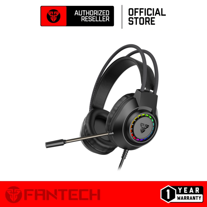 Fantech PORTAL HQ55 Lightweight RGB Gaming Headset | Lazada