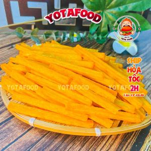 1Kg Khoai Tây Phô Mai Que ( Giòn ngon - Đậm vị ) | Đồ ăn vặt tuổi thơ từ Yotafood
