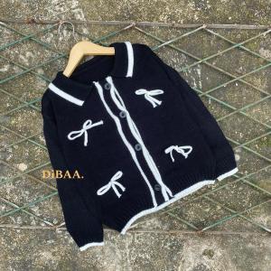 Prilly Sweater Cardy Anak - Cardigan Rajut Anak  - Sweater Rajut Terbaru Anak  2 -12 Tahun By Dibaa id