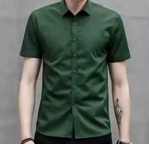 kemeja hijau army formal casual premium quality