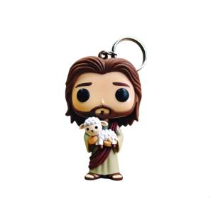Tinh tế Acrylic vị cứu tinh Keychain với tốt chi tiết hoàn hảo Christian món quà cho cảm hứng hàng ngày & hỗ trợ tinh thần