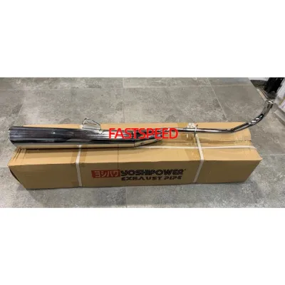 Muffler Exhaust Ekzos Honda Kriss 100 Kriss 110 Kriss 1 Kriss 2 Standard Complete Comp Yoshipower Made In Japan Chrome