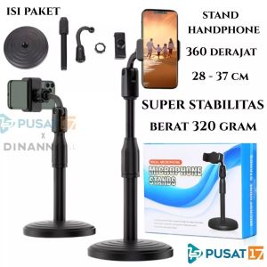 STAND HP ADJUSTABLE UNIVERSAL / HOLDER MEJA / HOLDER STAND LIVE / STAND HP ROTARI 360 STAND HP HD25 / STAND HD25