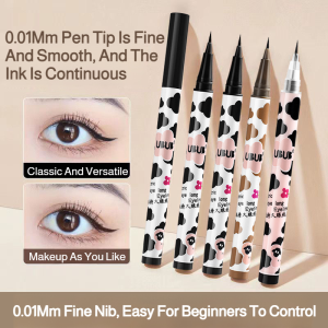 Suitable for beginners durable waterproof colored silkworm pen smooth ultrafine eyeliner liquid pen