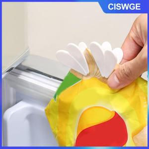 CISWGE 2 Trong 1 Từ Tủ Lạnh Nam Châm Hoa Loại Đa Chức Năng Niêm Phong Clip Cho Thực Phẩm Lưu Trữ Thực Phẩm Niêm Phong Clip Phụ Kiện Nhà Bếp