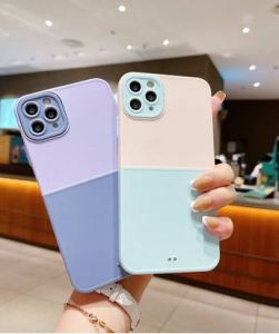 Case Premium Macaron Candy 2 Tone RealMe C55 C35 C33 C31 C30 C25Y C21Y 10 4G C1 Narzo 50i Prime 50A Prime Oppo A11K A12 A15 A15S A16 A16S A17 A3S A36 A5S A57 2022 A58 A7 A77 A77S A78 A76 A96 F9 Reno 7 8 8T  Samsung A03 CORE A03S A04 A04S A13 A24 A34 A54