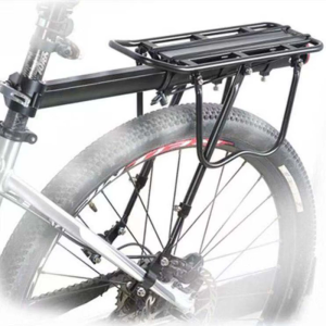 Aluminum Alloy Bike Rear Rack Rear Back for Seat Luggage Rack Holder for Carrier for Panniers Bags Luggage