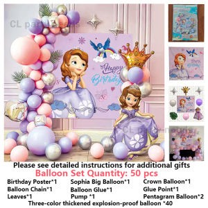 sophia balloon set/birthday balloon decorations