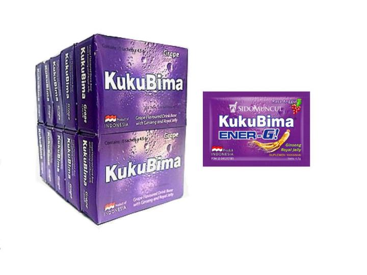 Kukubima Energy Drink (Grape) Lazada