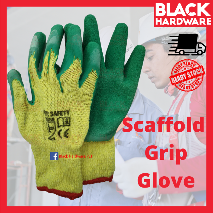 Sarung Tangan Ppe Work Gloves Black Hardware Safety Protective PPE