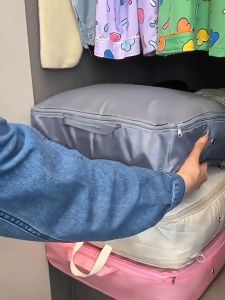 Beg Simpanan Vakum 羽绒服收纳压缩袋 Vacuum Compression Storage Bag 收纳神器整理袋Space Saving Organizer Storage Bag