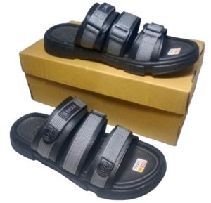 Sandal Pria Slip On Siral Terbaru | Sandal Kasual Pria Model Masa Kini
