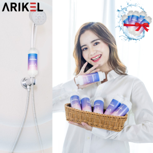 Combo 5 - Lõi lọc nước vòi sen ARIKEL - Bảo vệ da và tóc - Khử Clo dư - Gắn trực tiếp - Phù hợp đa dạng Vòi sen