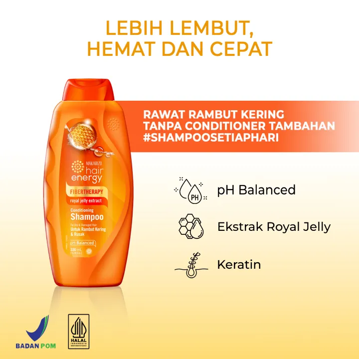 PAKET%20ISI%202%20-%20Makarizo%20Hair%20Energy%20Fibertherapy%20Conditioning%20Shampoo%20Royal%20Jelly%20330%20mL%20-%20Image%203