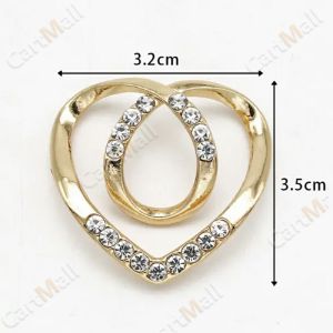 Multi-functional Scarf Ring Shawl Brooch Alloy Ring Silk Scarf Pin Women Accessories