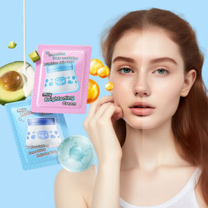 LAIKOU Milk Day & Night Cream - 1.5g Blue for Night-time Deep Hydration & Nourishment 1.5g Pink for Daytime Natural Complexion Enhancer