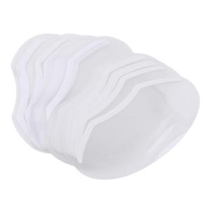 50Pcs/Box Face Hairspray Shield Disposable Haircut Masks Hairspray Adhesive Face Shield