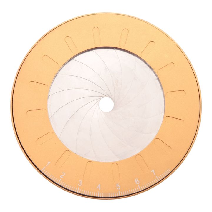 (ESRO) Adjustable Round Drawing Ruler 10mm to 77mm Round Rotatable ...