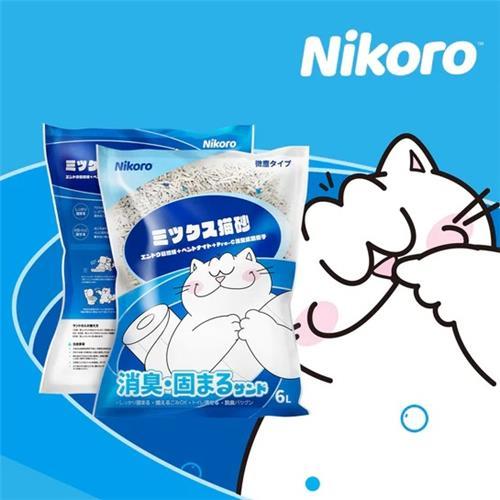 Nikoro Nicolu 6L Cat Litter Japan Imported Tofu Bentonite Mixed Sand