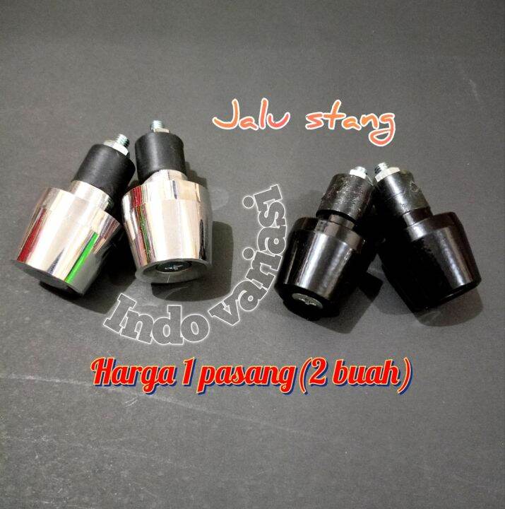 Jalu Stang Stir Pentol Stang Model Honda Pcx Warna Chrome Lazada