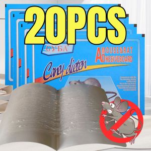 【1Box=100PCS!!!】BGVP Mouse Glue Super Strong Adhesion Large Mouse rat Sticky 19X25cm-10PCS/Set Mice Rodent Glue Board Bait Trap Mouse Glue Trap Rat Glue Traps Sticky Adhesive Glue Mouse Trap Mouse & Rat Killer Rodent Control