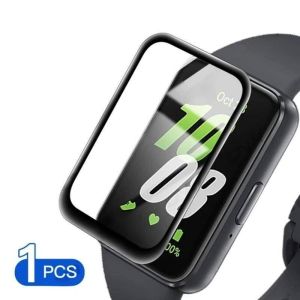Huawei Band3 Band4 3Pcs 9D HD Curved Black Edge Tempered Glass Film For Huawei Band Watch Fit 2 3 4 6 8 9 Elegant New Buds D Mini Pro Anti Scratch Watch Screen Protector