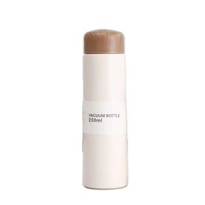 MUQZI Dễ thương Tinh tế Sáng Tạo Nhiệt Cốc Pocket Cup Giữ Ấm Gỗ Hạt Nhiệt và Lạnh Nồi Phích Thermocup Chai Nước du lịch Chân không Flask