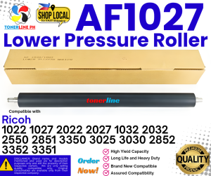 Lower Pressure Roller MP2550 2851 3350 3351 AF1022 series