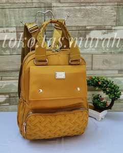 RANSEL WANITA CHIBAO IMPORT BORDIR MUAT LAPTOP 14 INCH 2IN1  21#