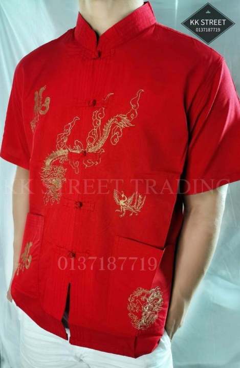 Ready Stock in malaysia *Man Tang Suit*Chinese Traditional Man Shirt