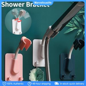 Shower Holder 360° Rotating Shower Head Bracket Wall Mount Shower Head Stand Shower Accessories