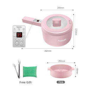 電煮鍋 Multifunction Electric Smart Cooking Pot Multi Cooker with Steamer Rice Cooker Non Stick Pan for Home Office Students(1.8L) EP01