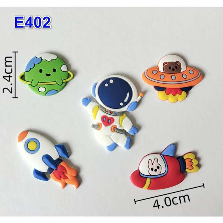 Astronaut Aerospace planet aircraft Rocket Birthday Cake Decoration ...