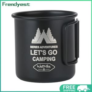 COD [Free Shipping] Aluminum Alloy 300ML Camping Mug - Lightweight and Durable for Tea Coffee and Beer Perfect for Outdoor Recreation
