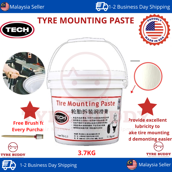 TECH Tyre Mounting Paste (3.5kg); Tire Compound Lazada