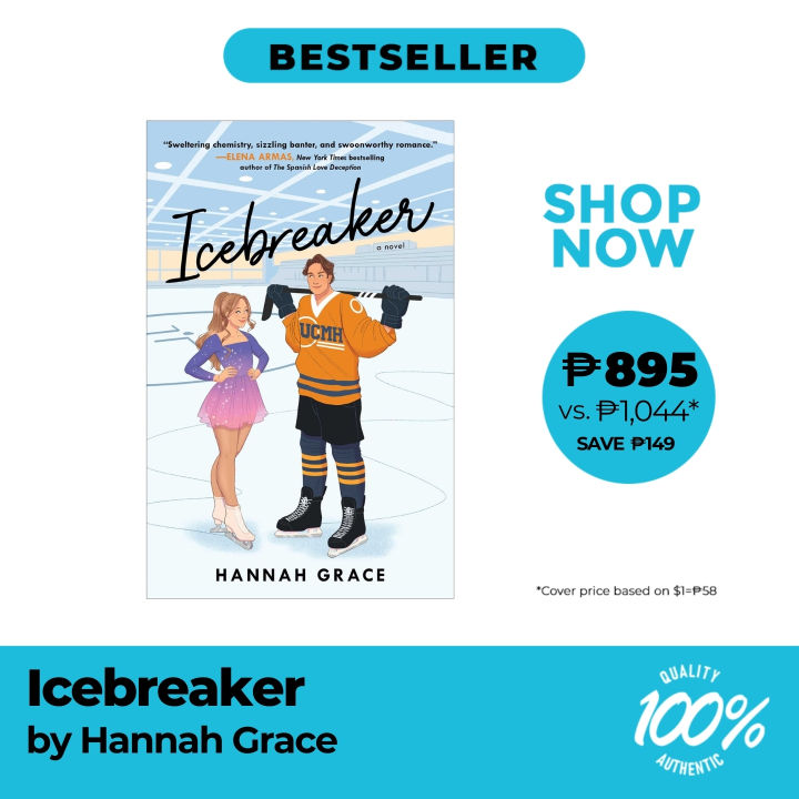 Icebreaker: A Novel by Hannah Grace - Romance Fiction - Trade Paperback - Romance Fiction