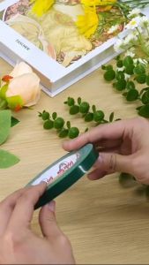GOCRAFT Flower Tape 1.2cm × 27.4m (25g±) 26 Colours Florist Stem Wrap Tape for Artificial Flowers & DIY Crafts