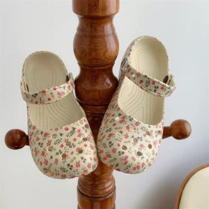 [Free Shipping] Ballet-Style ChildrenS Clogs Girls 2026 New Summer Outdoor Sandals Non-Slip Beach Slippers For Girls